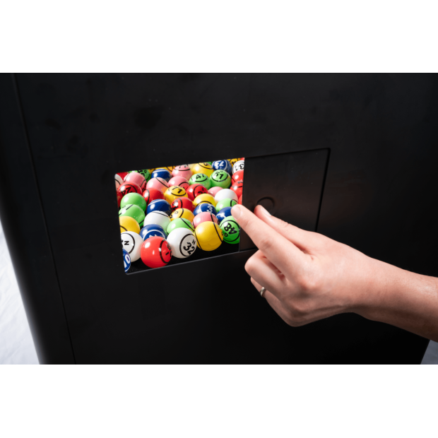 AirBall Pro Cylindrical Electronic Bingo Blower | Cartaloto