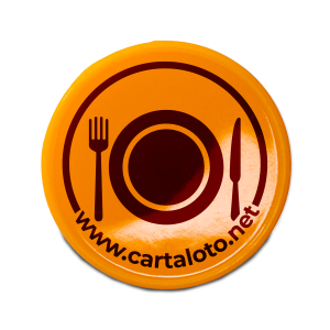 100 Plastic Tokens - Meal | Cartaloto