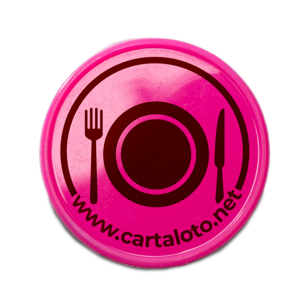 100 Plastic Tokens - Meal | Cartaloto