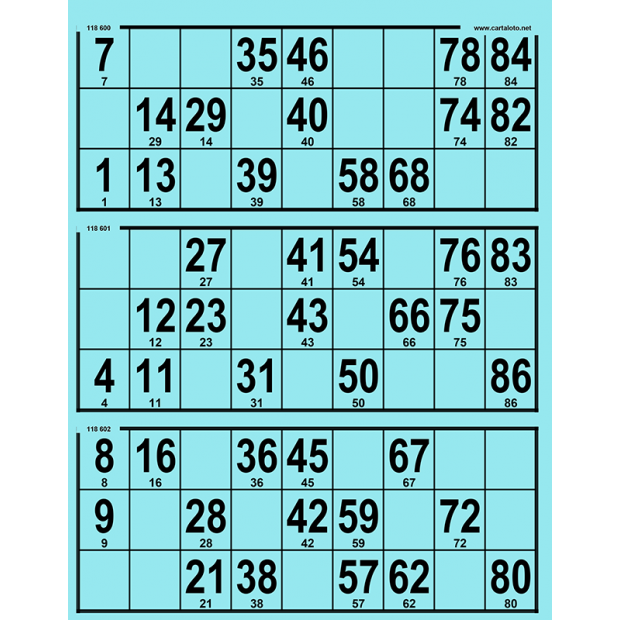 167 customisable large bingo cards I Bingo sheets I Large bingo boards