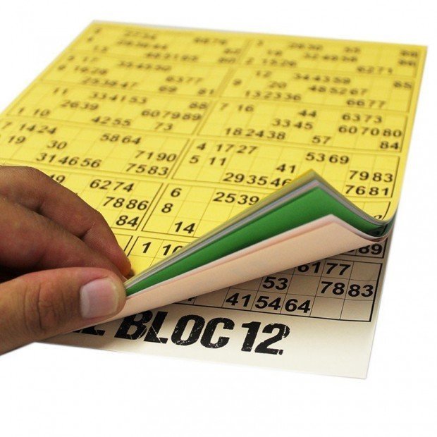 Travel Bloc I Travel games I 90 number bingo I Outside bingo game